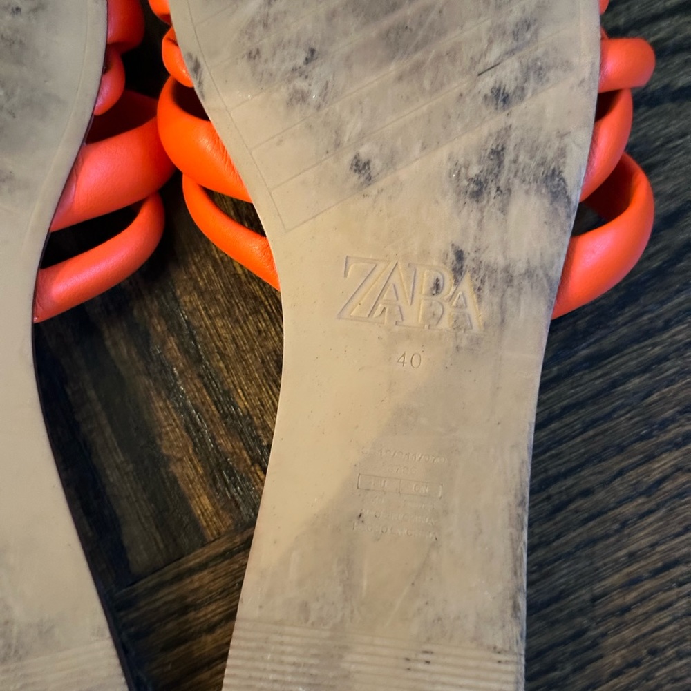 Zara Flat Sandals View 4